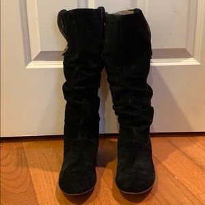 Black Suede UGG boots. Size 9